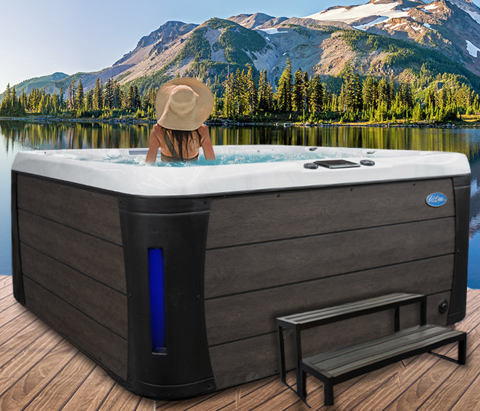 Calspas hot tub being used in a family setting - hot tubs spas for sale Ankeny